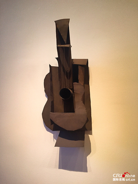 Guitar.Paris,Ferrous sheet metal and wire，1914.復制品