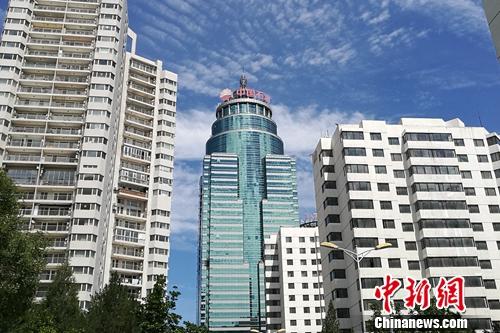 北京市亞運(yùn)村北辰附近某小區(qū)樓外景。<a target='_blank' href='http://www.chinanews.com/' >中新網(wǎng)</a> 程春雨 攝