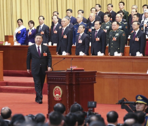 （7）習近平當選國家主席中央軍委主席